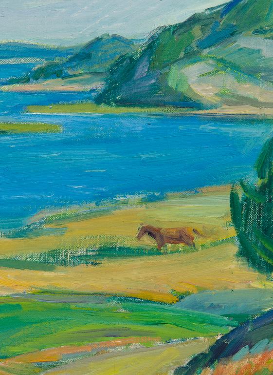 Lyyli Säilä, Verdant landscape.