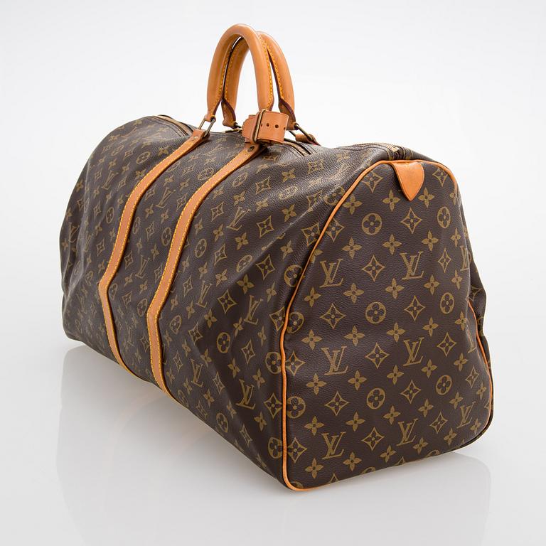 Louis Vuitton, A Monogram canvas 'Keepall 55' Bag.