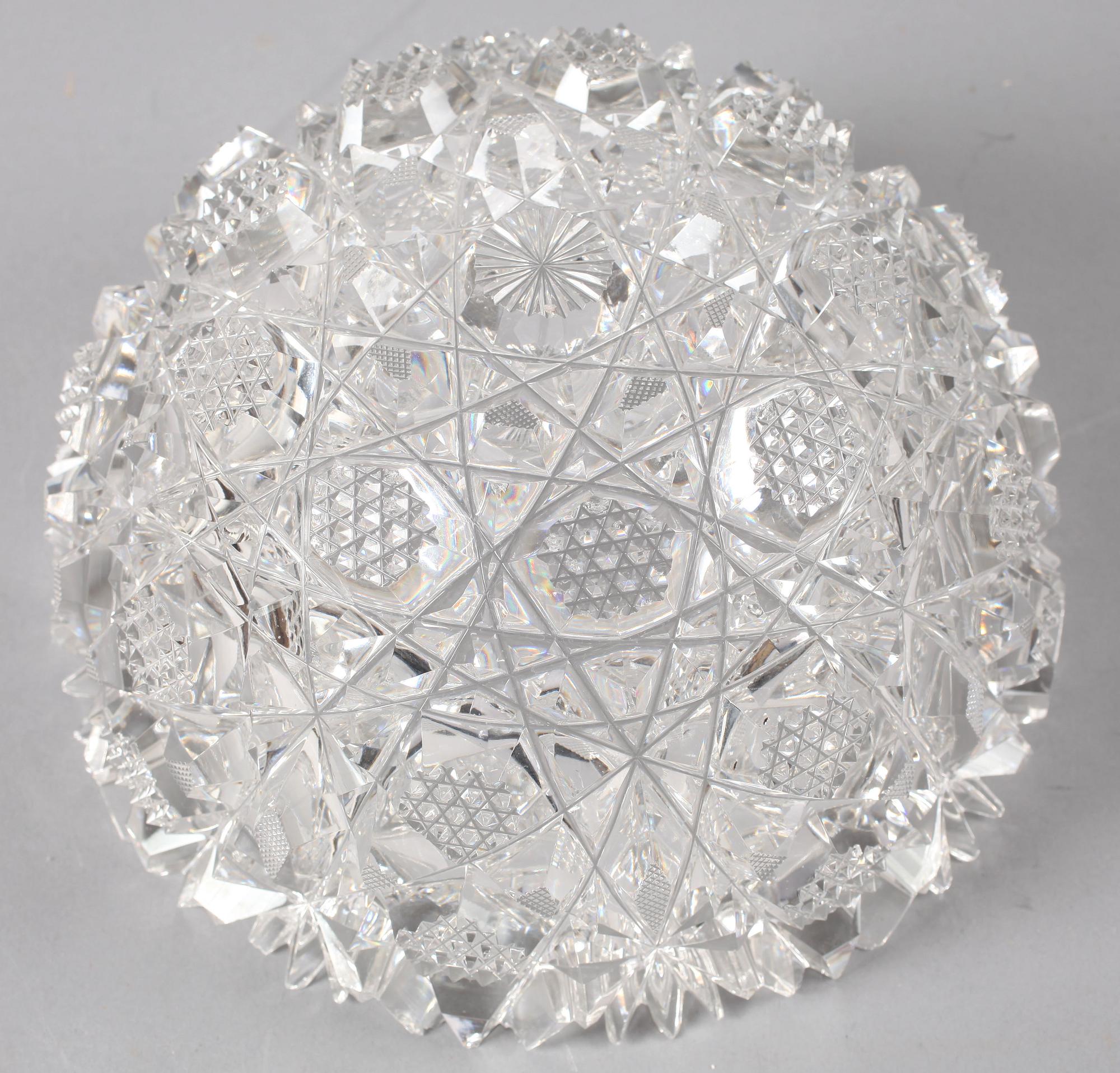 SKÅL, kristallglas. 1900-tal.