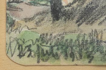 Nils Kreuger, "Ladugårdslängan".