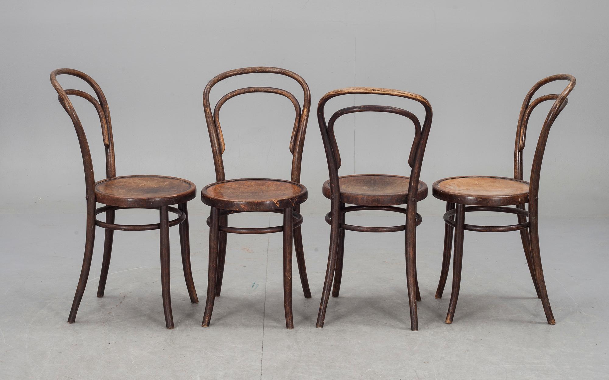 STOLAR, 4 st, Thonettyp, 1900-talets början.