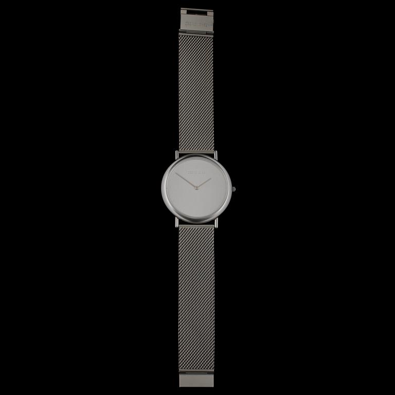 ARMBANDSUR, stål, Georg Jensen, 1900-talets slut.