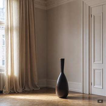 Carl-Harry Stålhane, a stoneware floor vase, Rörstrand, model SGB.