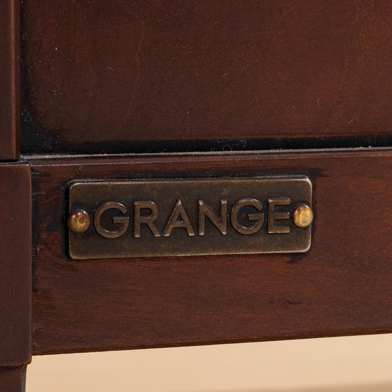 Grange, a Mahogany Display Cabinet, late 20th century.