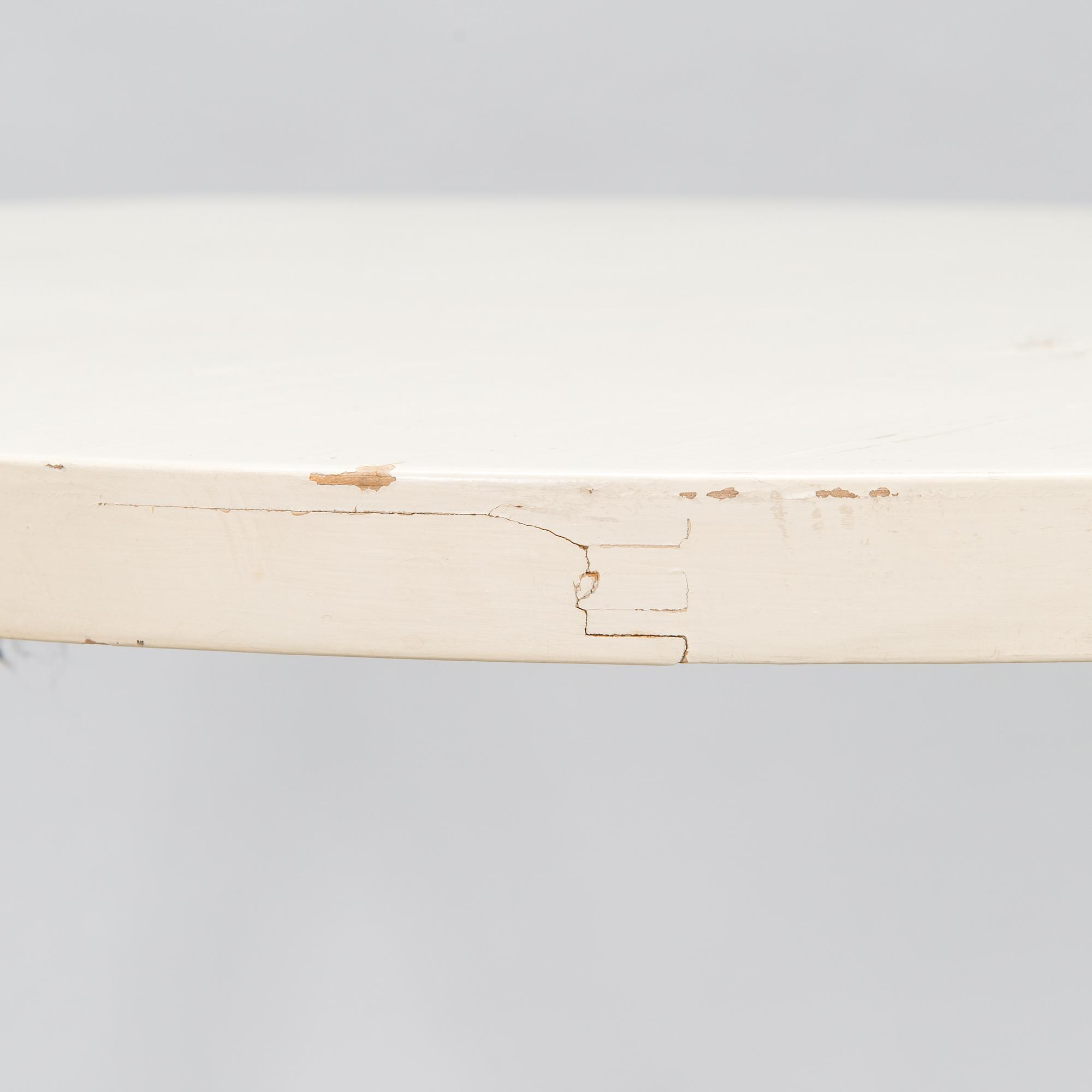 Alvar Aalto, soffbord / lampbord för O.Y. Huonekalu-ja Rakennustyötehdas A.B. tidigt 1950-tal.