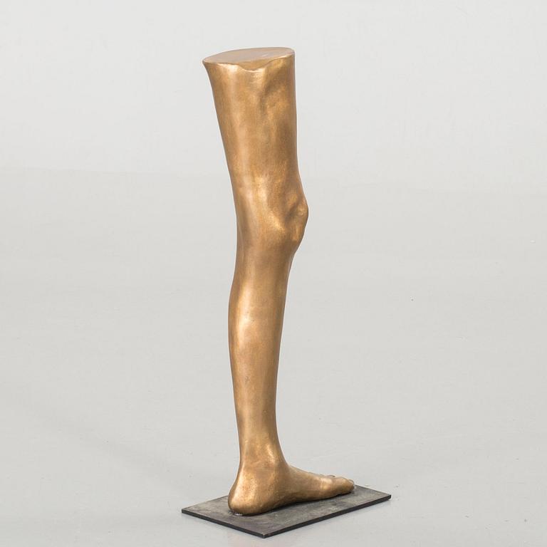 STURE JOHANNESSON,  bronsskulptur, "I Set My Foot in Aarhus – Again!" 2014.