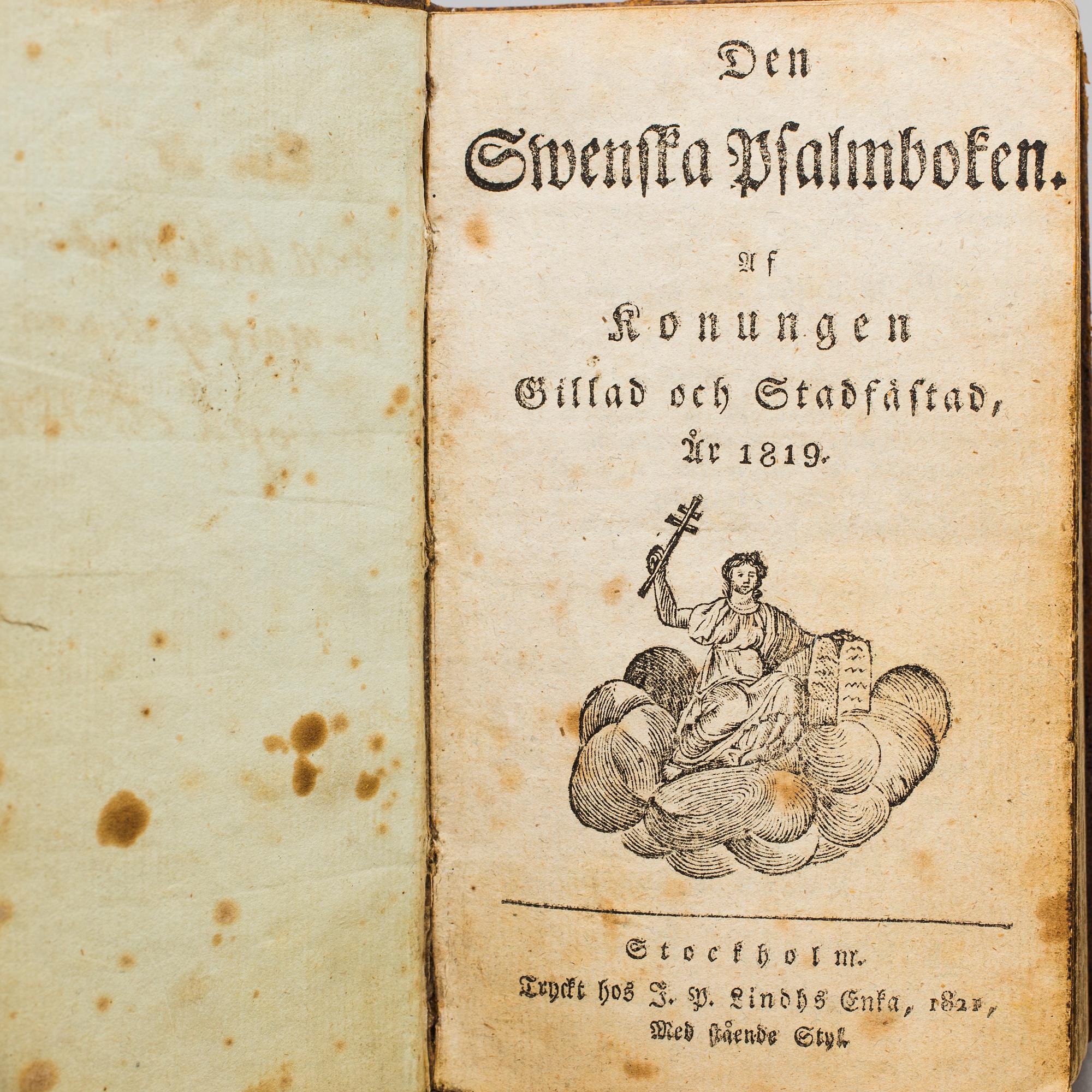 BÖCKER 6 st, 1600-/1800-tal.