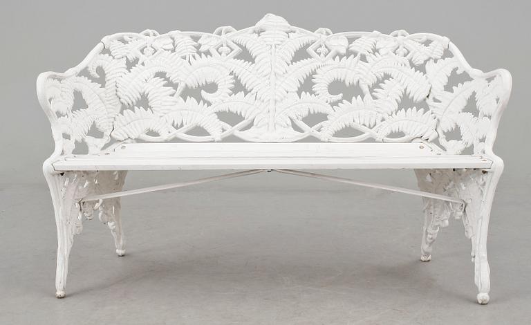 TRÄDGÅRDSSOFFA, aluminium, Byarum, 1900-tal.