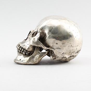 FIGUR, försilvrad metall, sent 1900-/2000-tal.