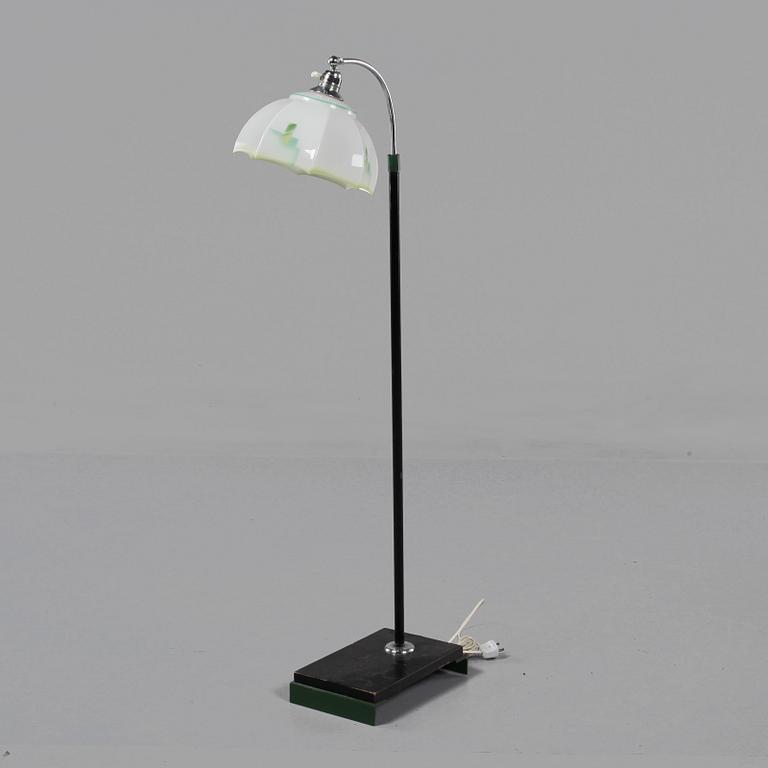 GOLVLAMPA, art deco, 1900-talets andra kvartal.