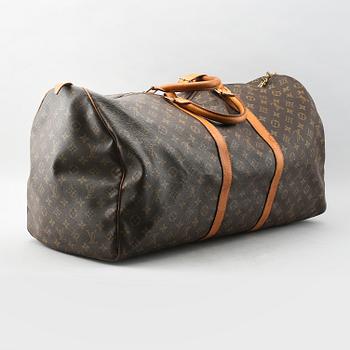 VÄSKA, Louis Vuitton, "Keepall 60", weekendbag.