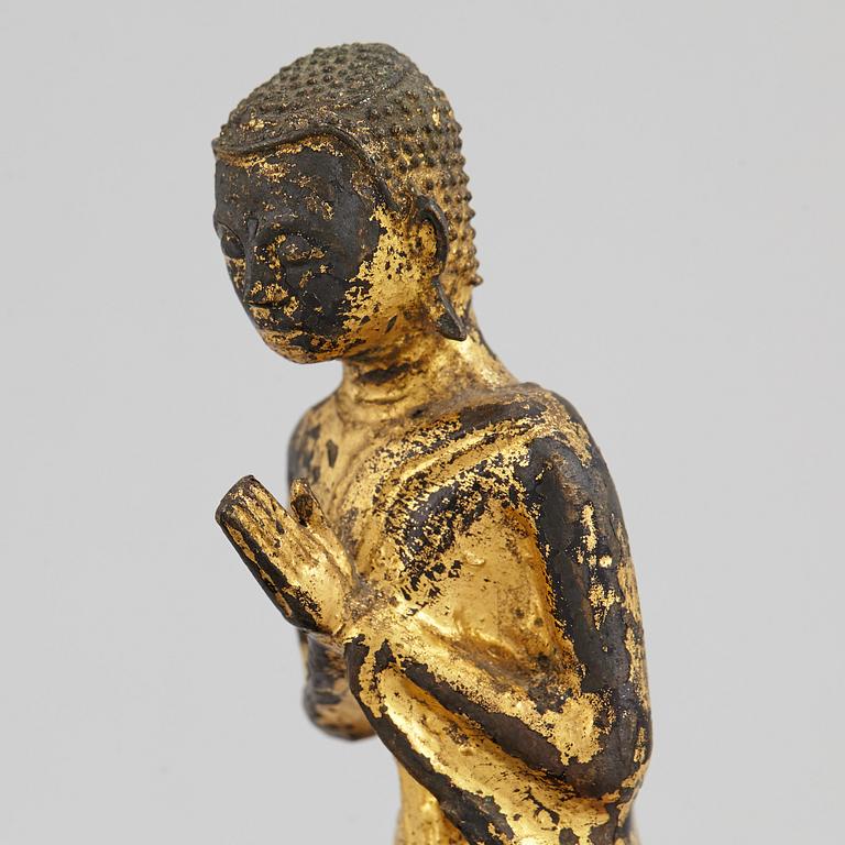 A bronze sculpture, Bangkok style, Thailand, circa 1900.