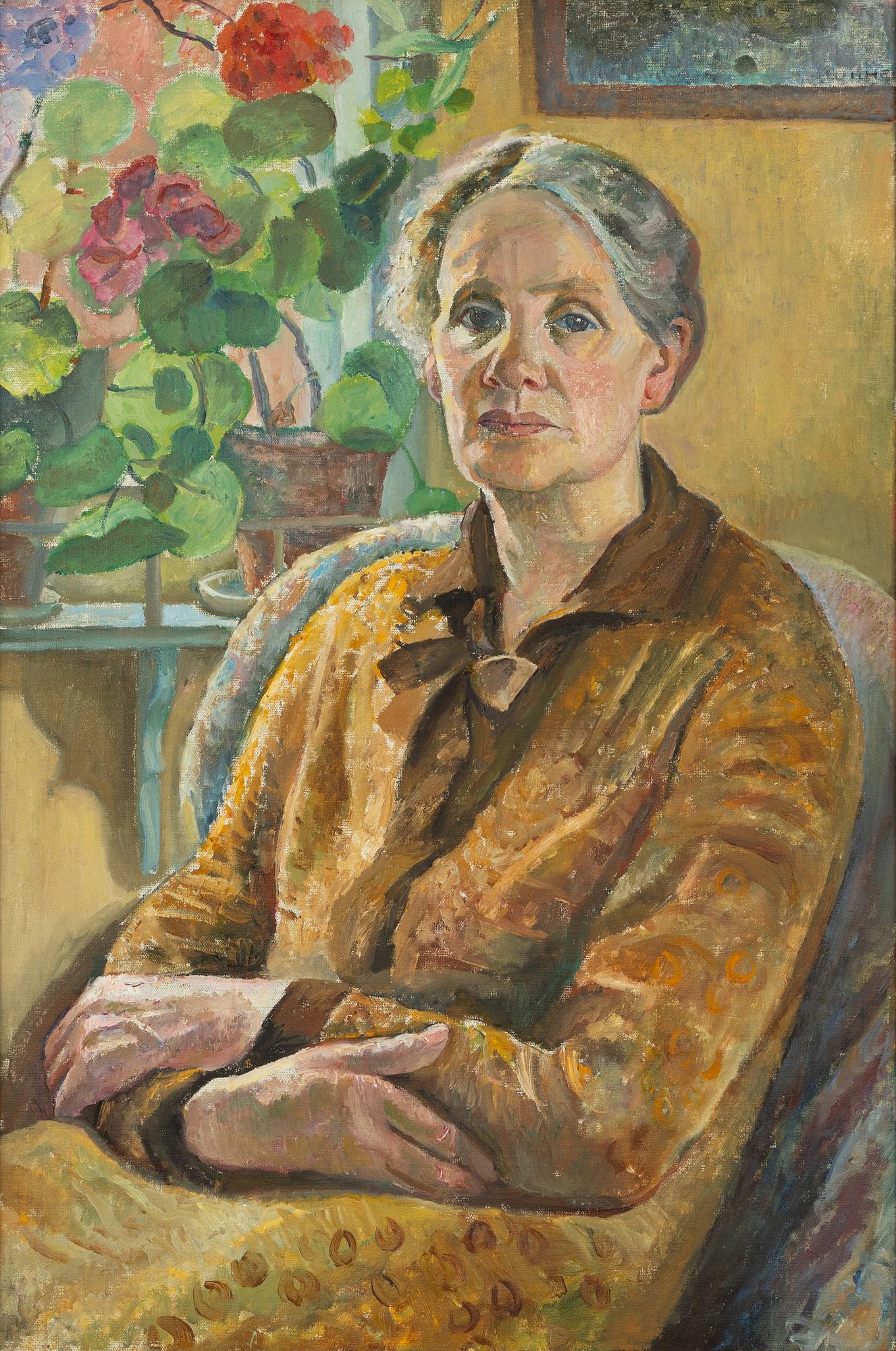 Maj Bring, Portrait of a woman.