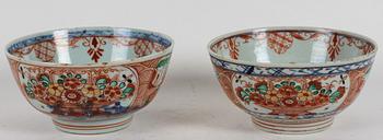 SKÅLAR, 2 st, porslin, Kina, Qianlong, 1700-tal.