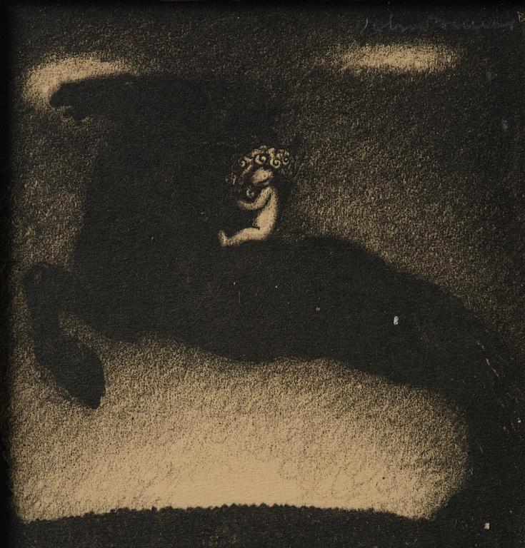 John Bauer, "Trollhästen".