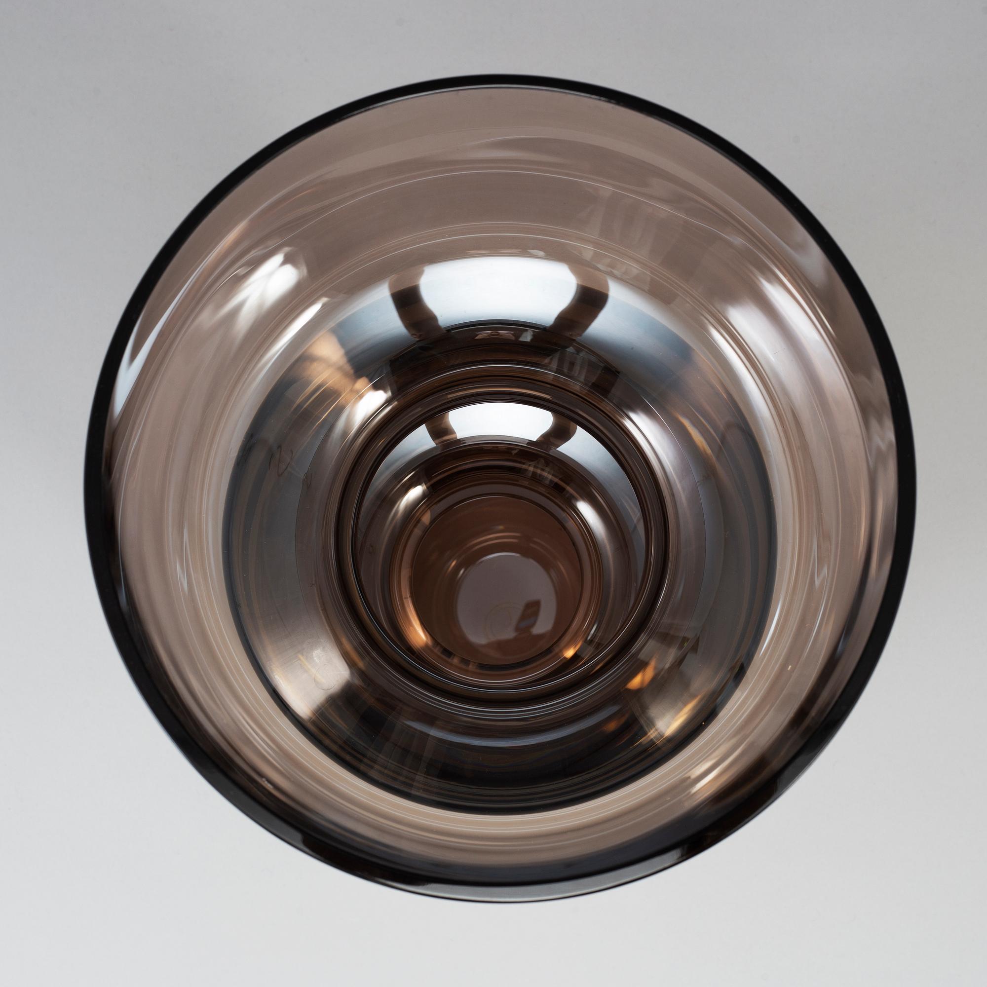 MARTTI RYTKÖNEN, an 'Atlas 2' glass vase for Orrefors Limited, Sweden, 2006, signed and numbered 85-100.