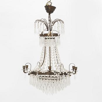 Ljuskrona, gustaviansk stil, 1900-tal.