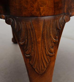 MATGRUPP, 7 delar, Chippendalestil, 1900-talets första hälft.