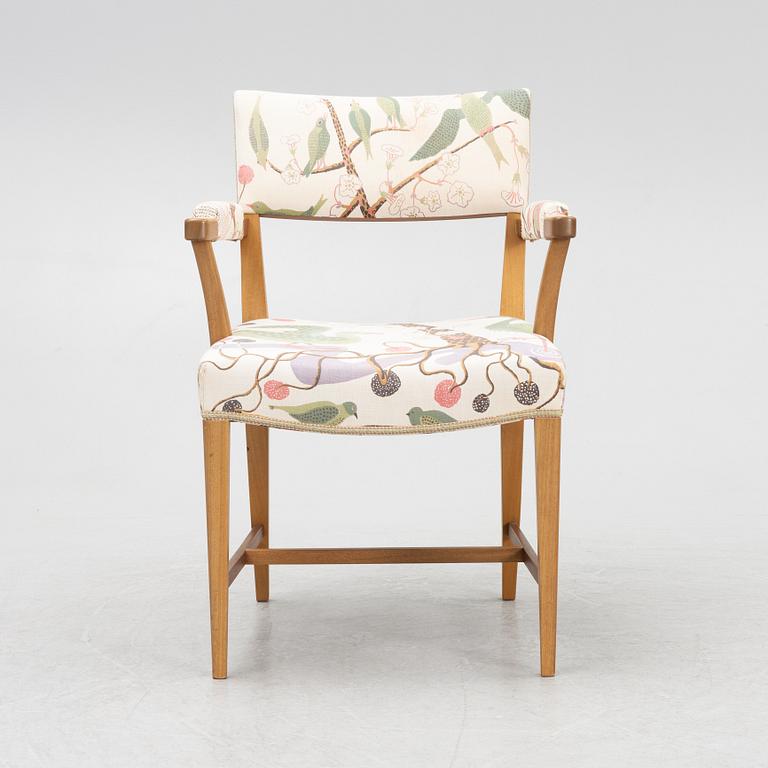 Josef Frank, a model 695 armchair, Firma Svenskt Tenn, Sweden.