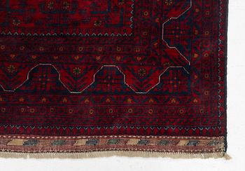 Carpet, Afghan, Khan Mohammadi, approx. 292 x 201 cm.