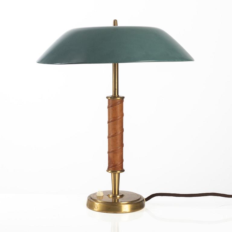 Bertil Brisborg, a model "31044" table lamp, Nordiska Kompaniet, Sweden, 1940s.