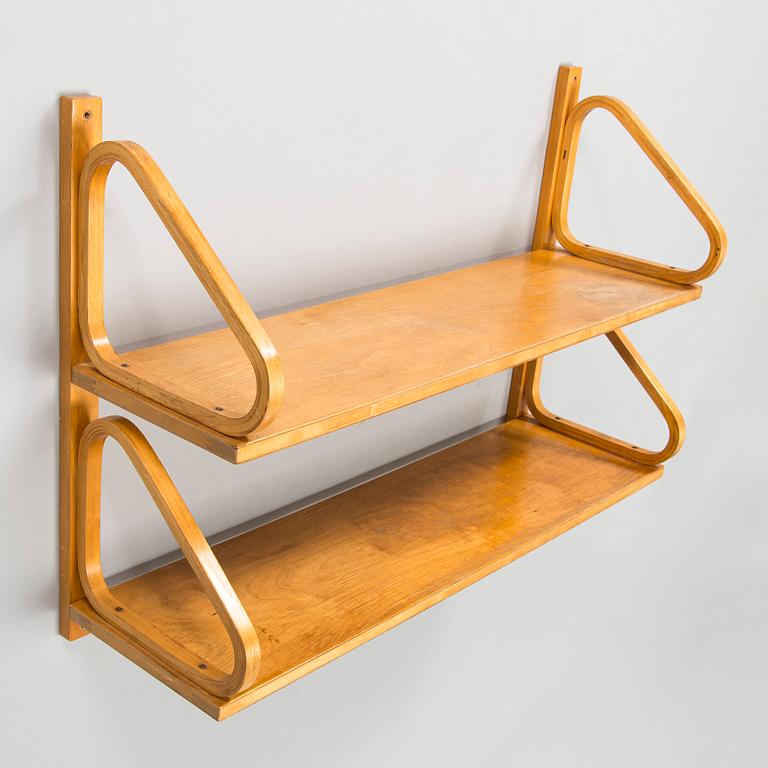 Alvar Aalto, hylly, 112B-2,O.Y. Huonekalu-ja Rakennustyötehdas A.B. 1950-luku.