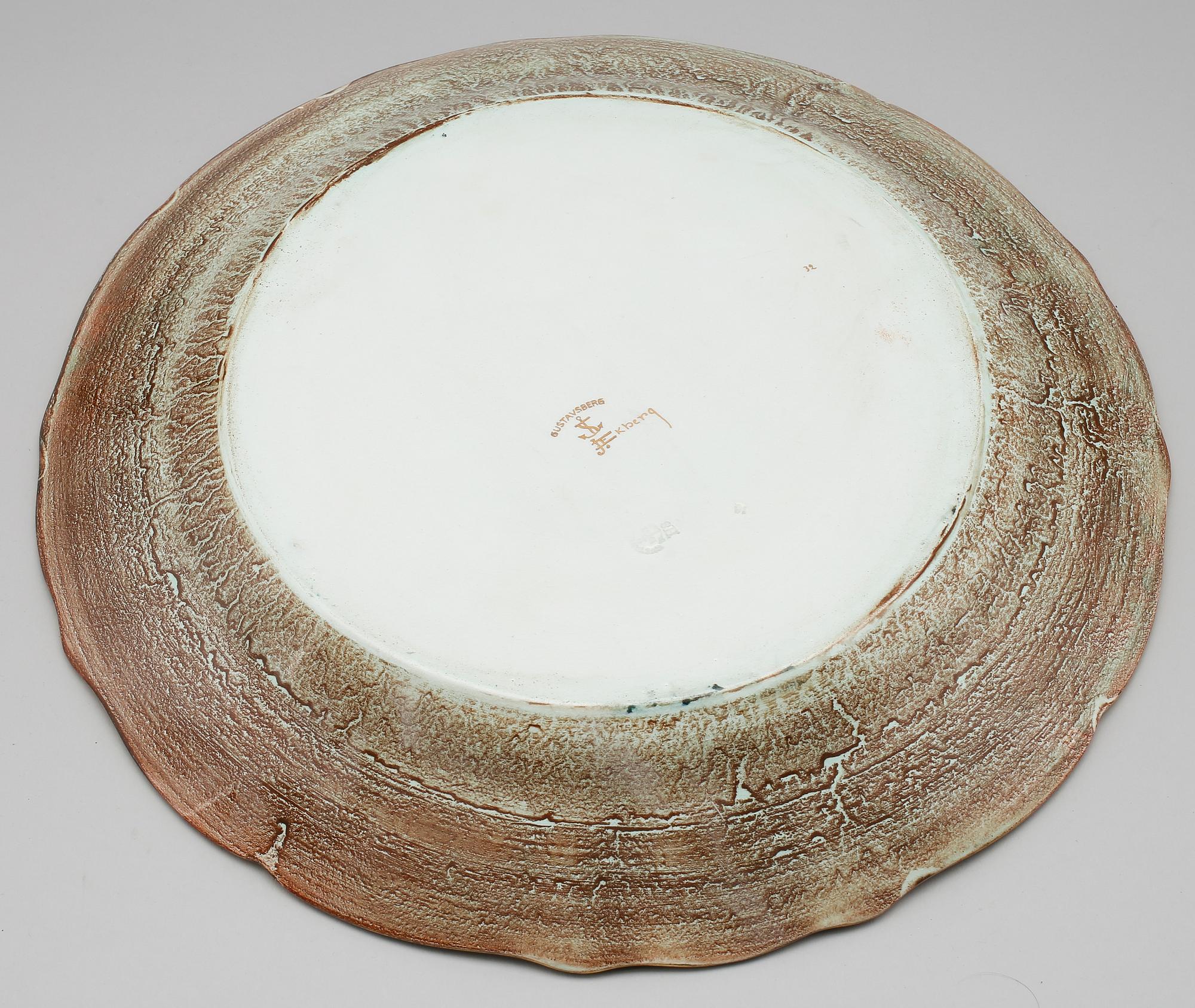 FAT, porslin, Josef Ekberg, Gustavsberg, omkring 1900-talets mitt.