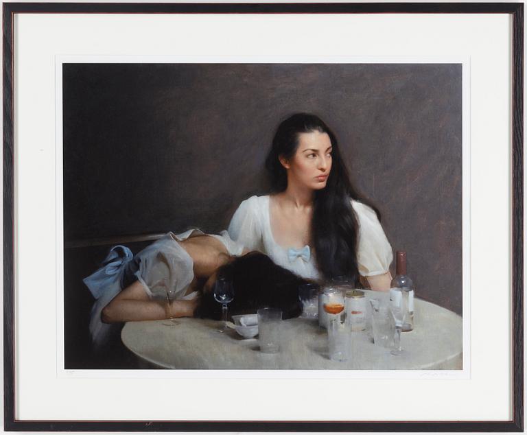 NICK ALM, pigment print, signerad och numrerad 2/95.