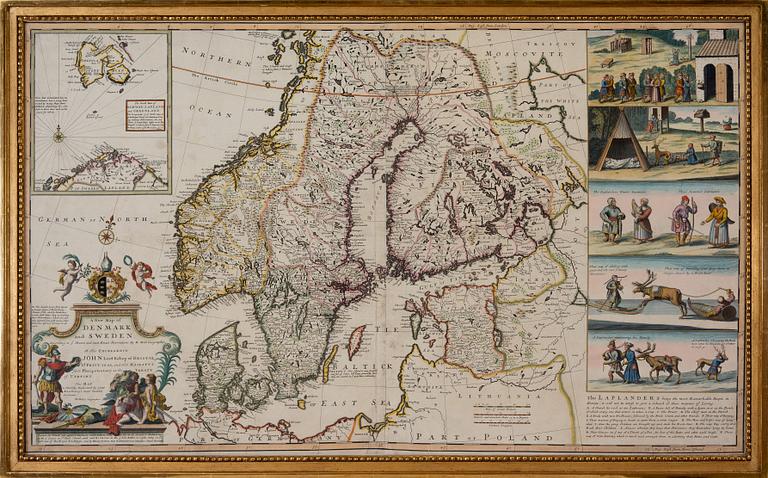 KARTA, ca år 1700.