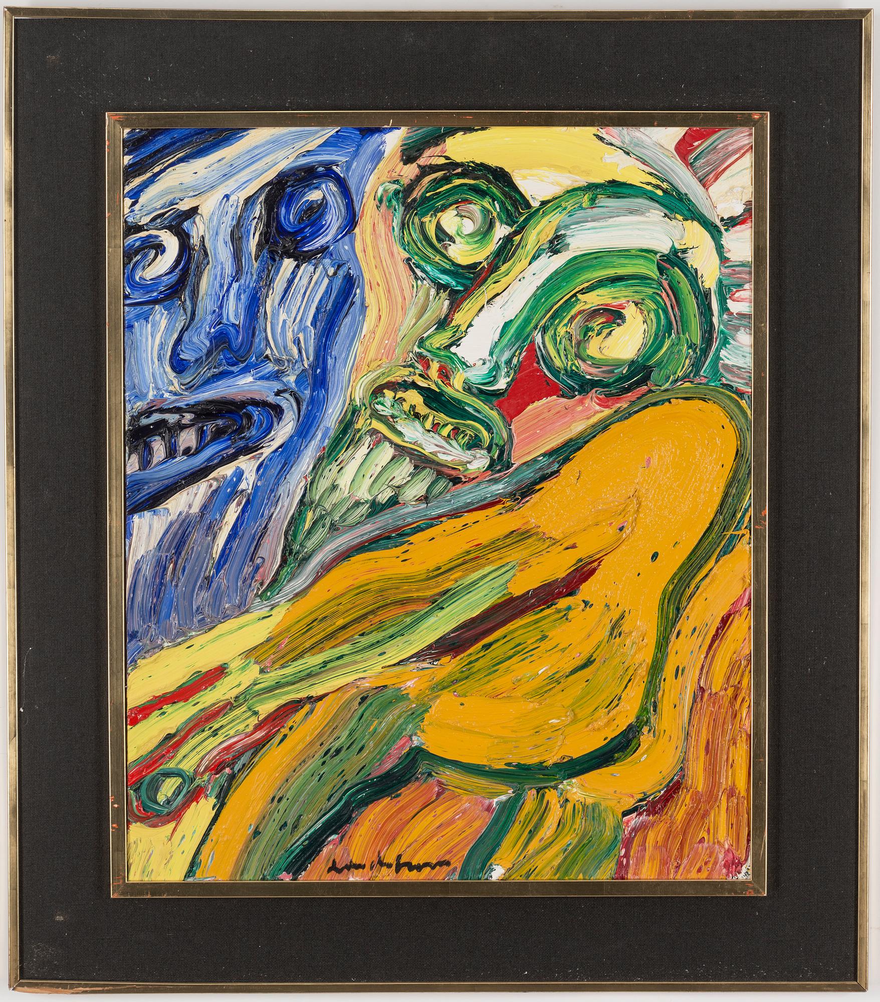 BENGT LINDSTRÖM, olja på duk, signerad.