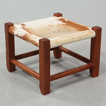 A stool by JOHN KANDELL, "Pax", for Källemo, fourth quarter of the 20th century.