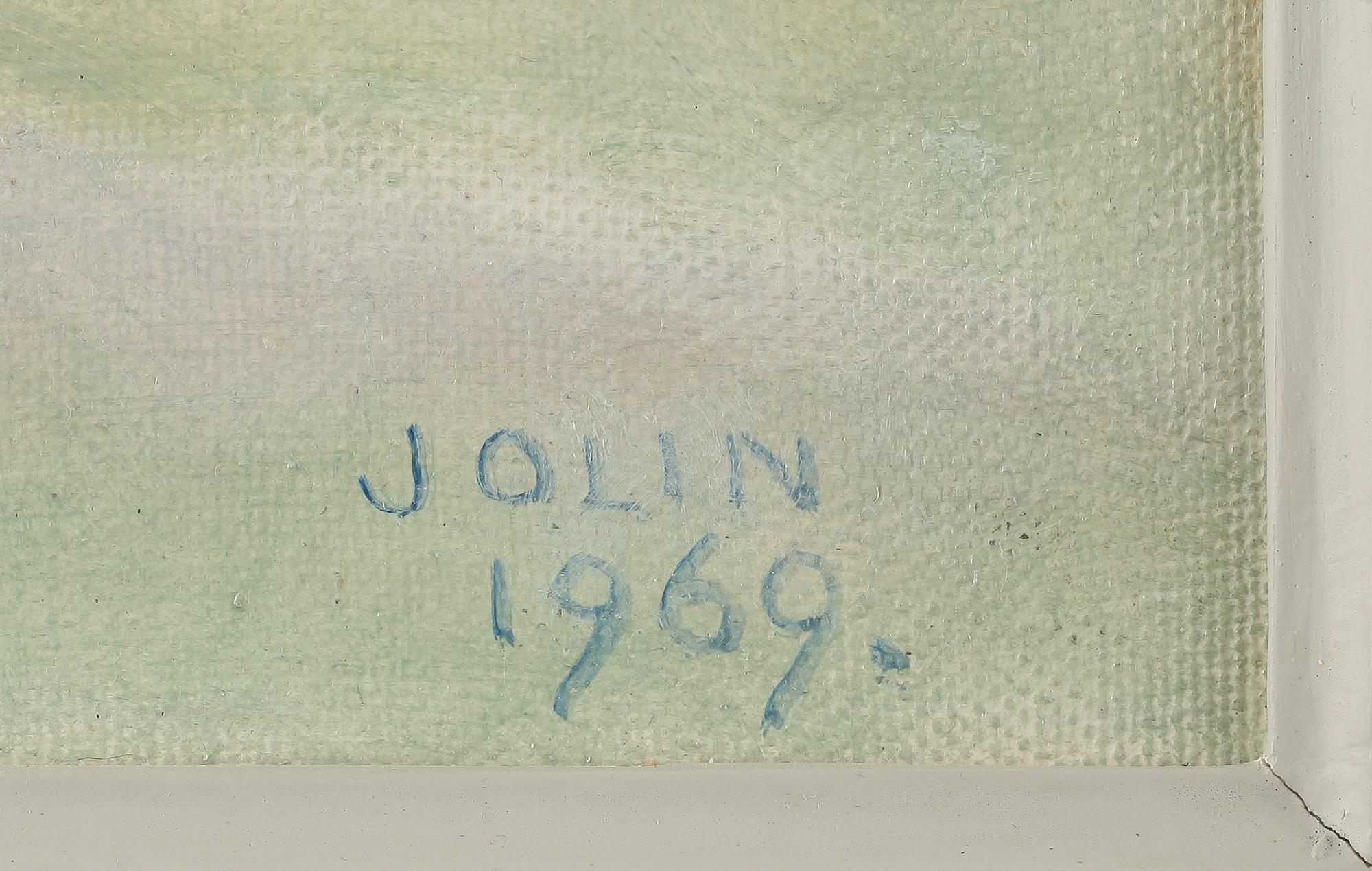 EINAR JOLIN, olja på duk, signerad och daterad 1969.