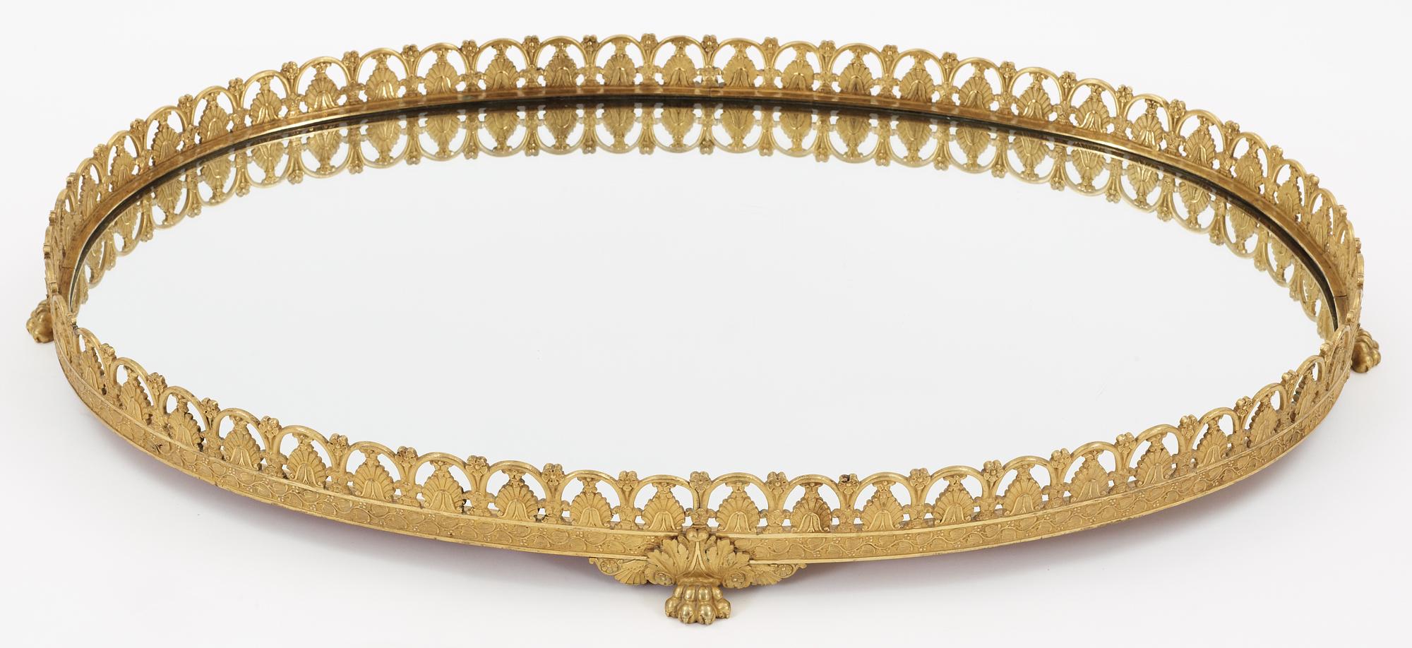 BORDSPLATEAU, Frankrike, 1800-talets början. Empire.