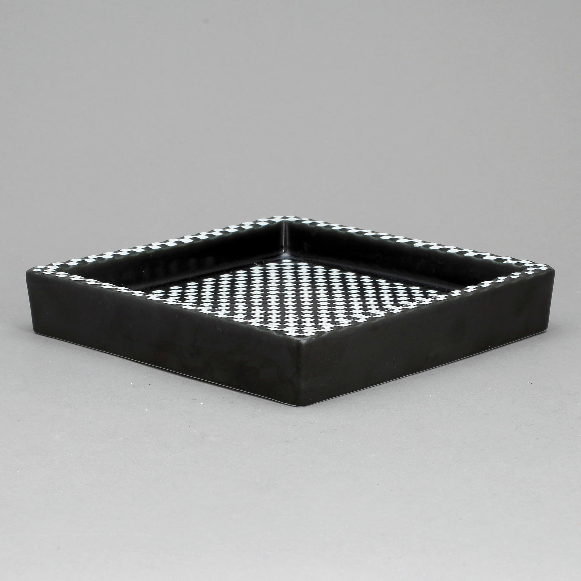 ASKFAT, stengods, "Domino", Stig Lindberg, Gustavsberg.