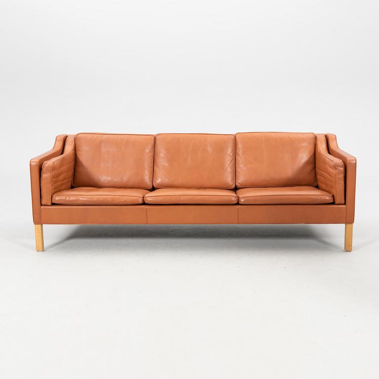 Börge Mogensen, soffa 2213, Fredricia Stolefabrik sent 1900-tal/2000-tal.