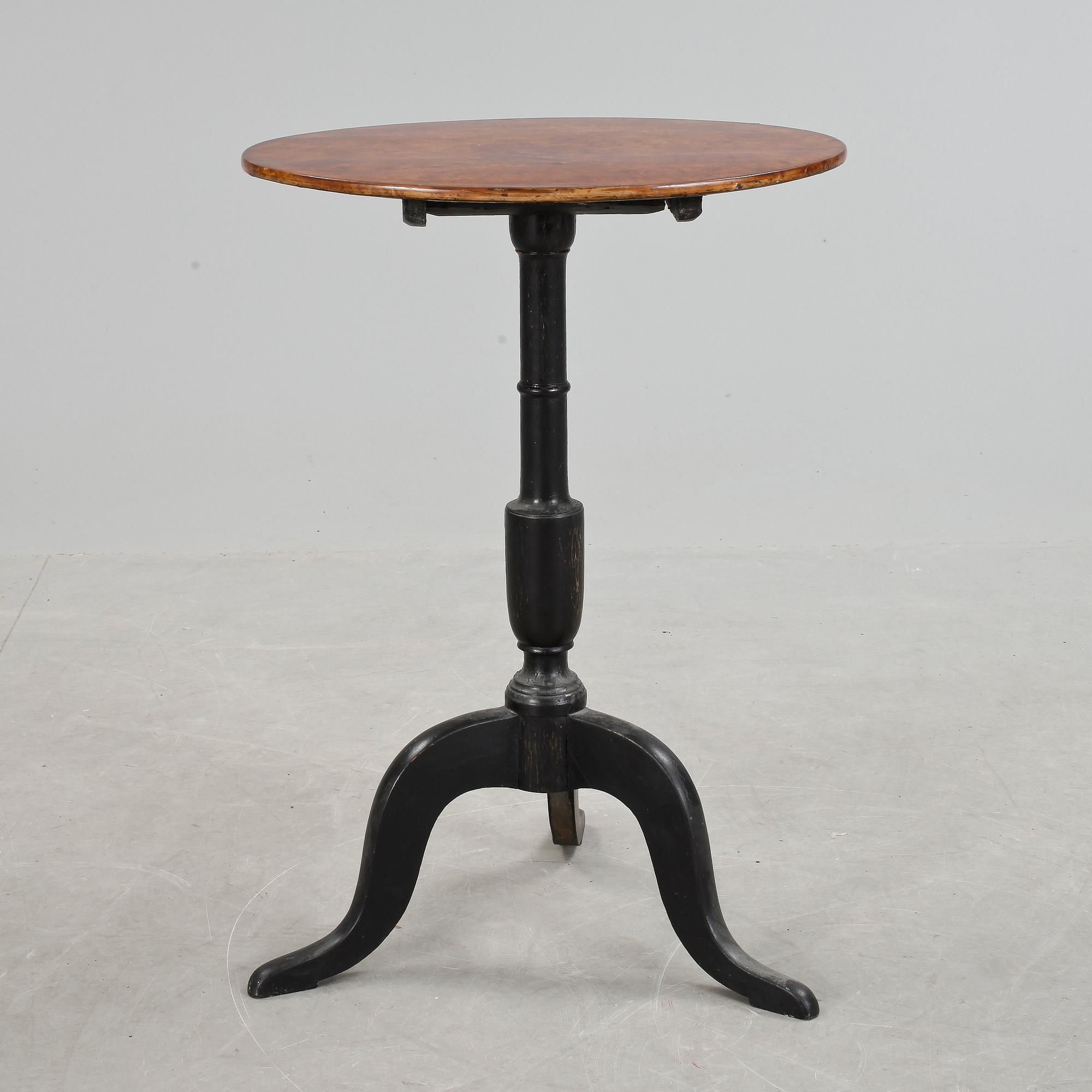 FÄLLBORD, Mälardalen omkring år 1800.