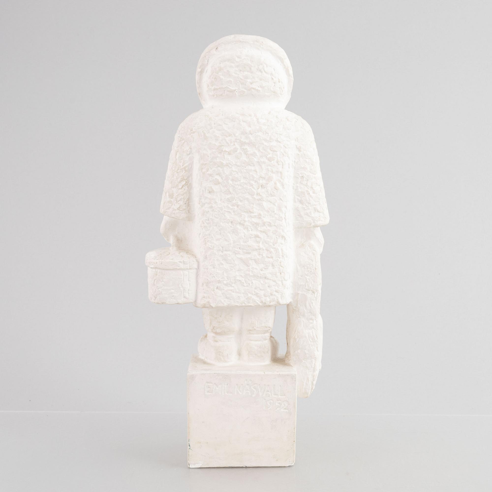 Emil Näsvall, skulpturer, 3 st.