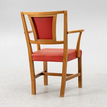 Josef Frank, a model B2163 armchair, Svenskt Tenn.