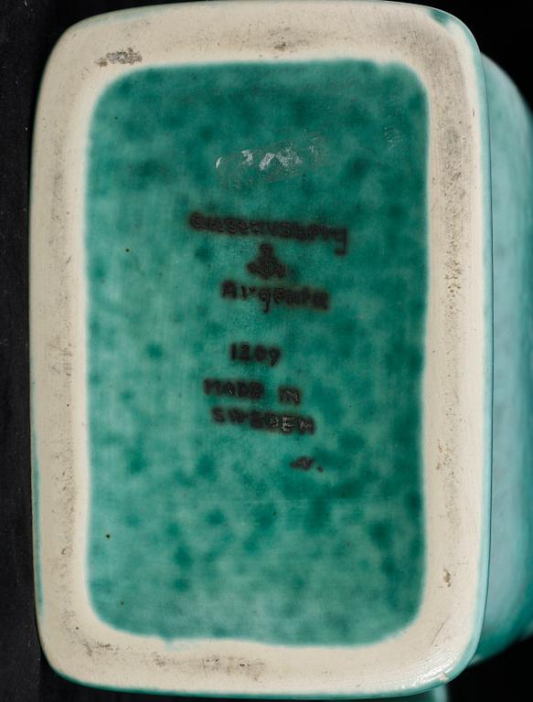 KERAMIK, 4 delar, "Argenta", Wilhelm Kåge, Gustavsberg.