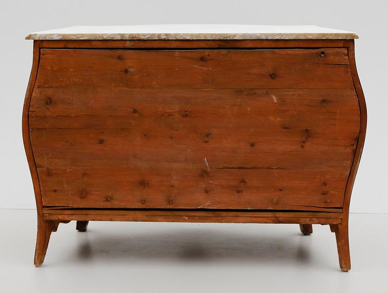 BYRÅ, rokokostil, 1800-talets andra hälft.