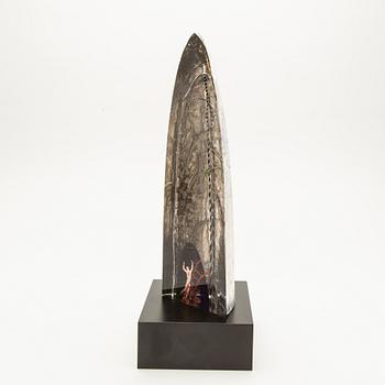 Bertil Vallien, a glass sculpture from Kosta Boda.