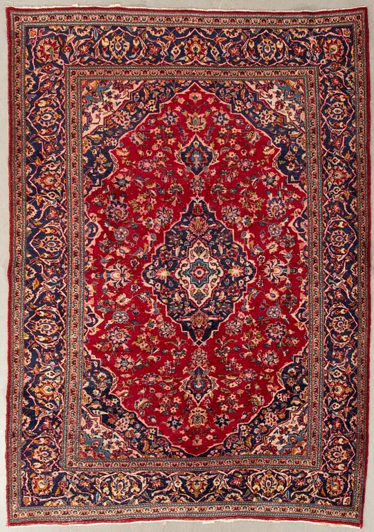 Oriental rug old approx. 289x200 cm.