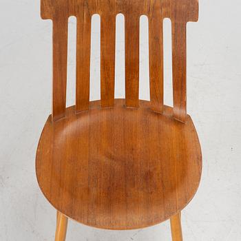 Jan Hallberg, five 'Tallåsen' chairs, Edsbyverken, 1960s.