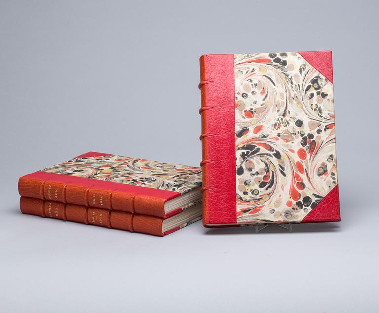 BOKVERK, 51 band, "Svenska hem i ord och bilder", red av Abin Roosval samt Stig H:son Björkman. 1913-1964.