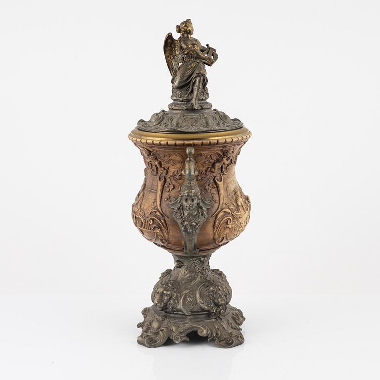 A late 19th century decorative vase.
