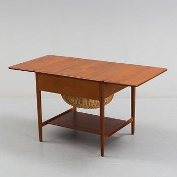 HANS J. WEGNER, "AT-33", sewing table. For Andreas Tuck, Denmark, second half of the 20th century.
