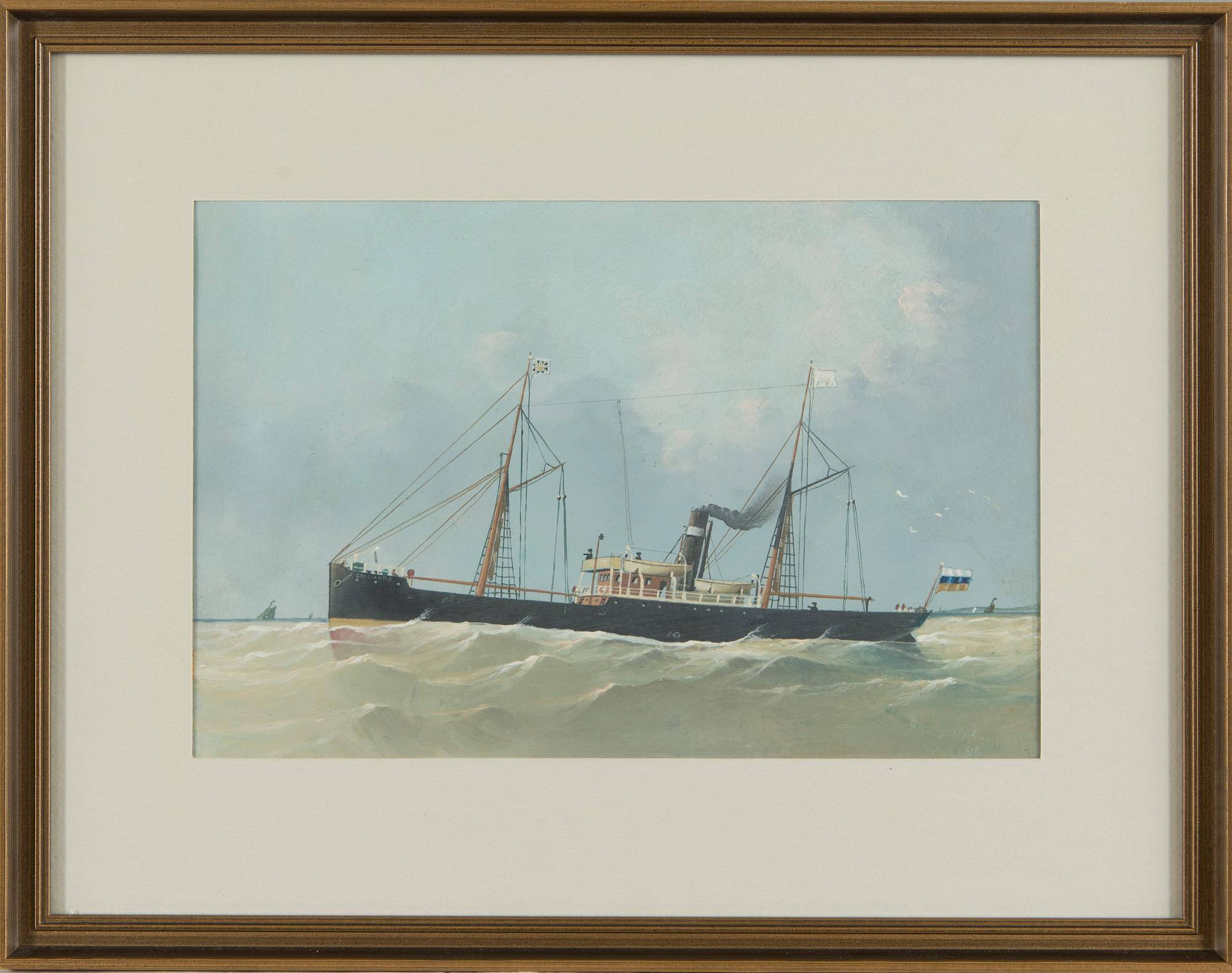 Unknown artist, S/S Constantia.