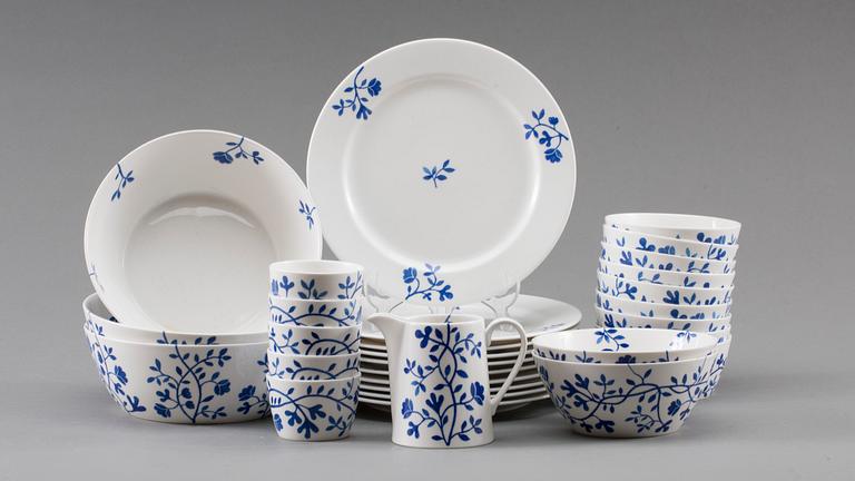 FRUKOSTSERVIS, 50 delar, porslin, "Pergola", Rörstrand, 2000-tal.