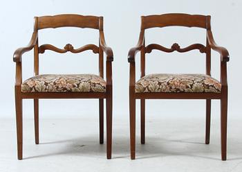 KARMSTOLAR, ett par, 1900-talets första hälft.