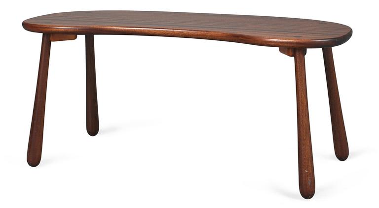 A Josef Frank mahogany table, Firma Svenskt Tenn, model 1034.